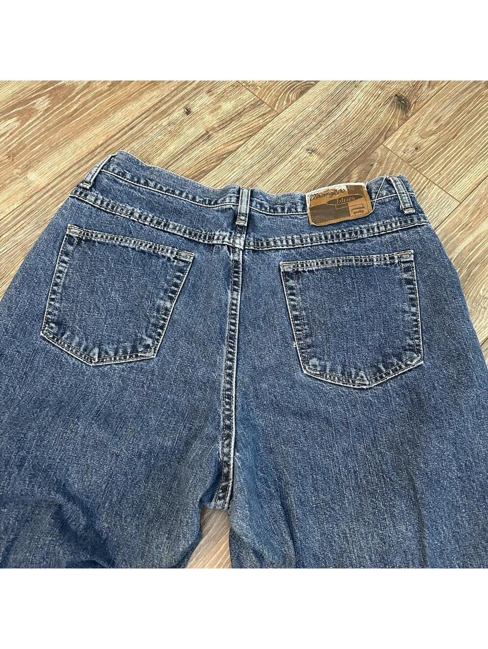 Vintage Women’s Wrangler Blues Jeans Size 30/34 EUC Cowboy Western USA